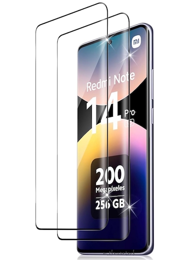 Xiaomi Redmi Note 14 Pro 5g Uyumlu Tam Kapatan Temperli Cam 5d