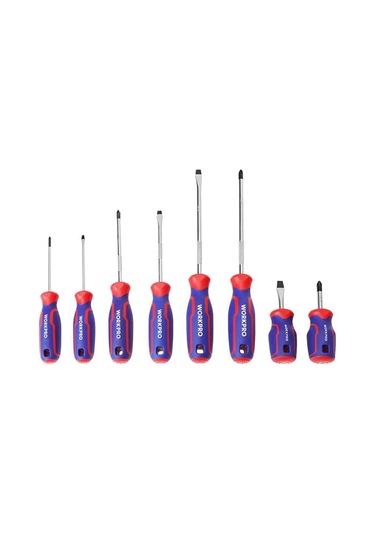 Workpro Wp200505 8 Parça Profesyonel Cr-v Manyetik Tornavida Seti Fr Wp200505