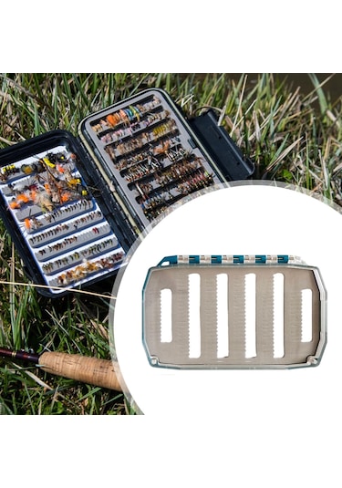 Suntek Fly Box Sinek Takımı Saklama Kutusu Balıkçı Mavi-s