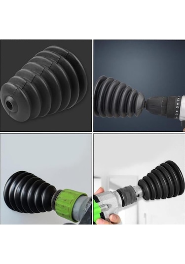 Powermaster Pm-20809 Matkap Ucu Toz Tutucu Körük Siyah