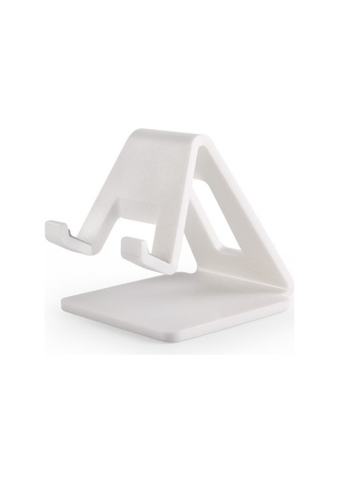 Joyhub Kare Cep Telefonu Tutucusu Masaüstü Cep Telefonu Tabanı Basit Ve Çok Fonksiyonlu Beyaz Var Direksiyon