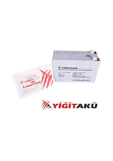 YİĞİT 12V 7AH AGM AKÜLÜ ÇOCUK ARABA AKÜSÜ