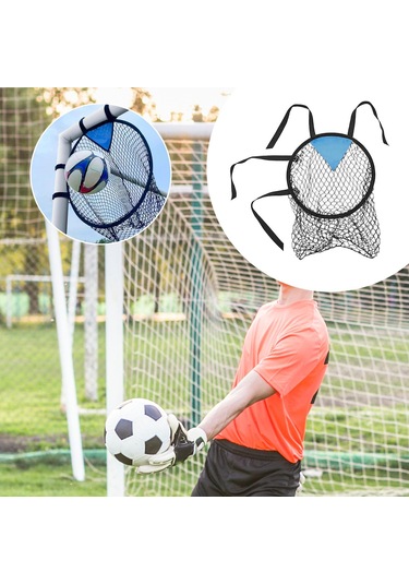 Homyl Köşe Futbolu Hedef Kale Net Futbol Eğitimi Oyunları Siyah