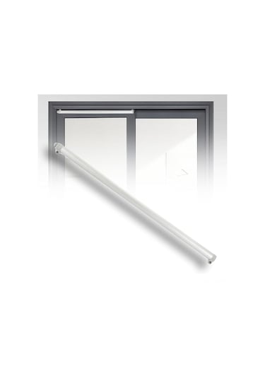 Vkemall Alüminyum Slayt Kapı Kapatıcı - Sessiz Pnömatik Tamponlama - Hız Ayarlı - 750-1300mm Kapı Genişliği Uyumlu Yalnız Aksesuar