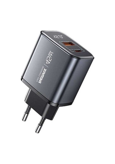 Ebitda Remax U2-ac45w 45w Type-c 30w Usb-a Adaptör Dijital Ekran Hızlı Şarj