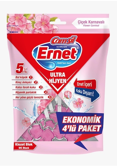 Ernet Klozet Bloğu Paketi X 9 Adet
