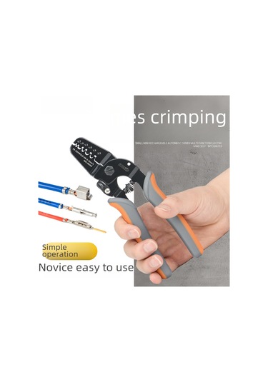 Hangfox Hafif 200g Karbon Çelik Terminal Presi - 0.08-0.5mm² Tel Aralığı, Jst1.0/dupont 2.0 Uyumlu, Kesin Presleme Iws2820 + Ph2.0