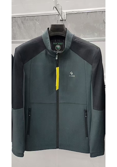 Happychildhood Ortaşlı Erkekler İçindesonbaharişgünçelik Beyzbolyaka Ceketi Yeşil