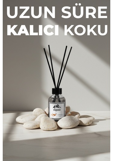 Çankırı Tuzu Bambu Çubuklu Oda Kokusu 110 Ml Red Diffuser Ortam Kokusu Ferahlatıcı