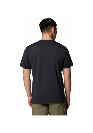 Columbia Ao1671 Tech Trail Utility Ss Crew Erkek T-shirt-33095 Siyah