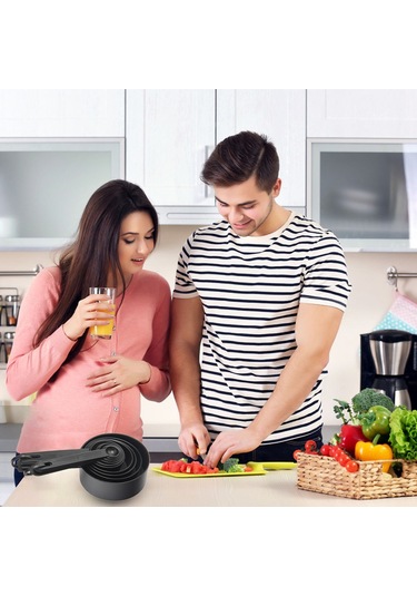 Xindoker "2 Takım 10 Parça Yemek Pişirme Ölçü Kaşığı Seti - Pratik Ve Dayanıklı" Diğer