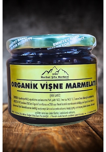 Nurbal Şifa Merkezi Vişne Marmelatı 240 G