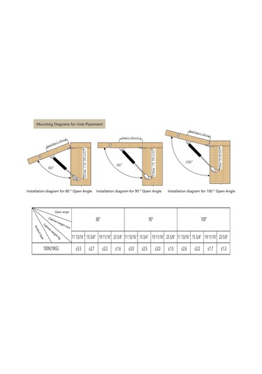 Springsun 2 Adet 100n 22lb Siyah Pnömatik Direç - 10 İnç Uzunluklu, Yatak/tekerlekli Kapı Açma Destekçisi, Çelik Malzeme, Otomatik Konum Sabitleyici