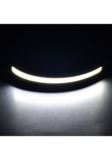 Shineyee Usb Şarjlı Led Far, 230 Derece Geniş Görünüm, 150ft Uzaklık, 5 Işık Modu, El Hareketi Sensörü, Ipx4 Su Geçirmez, Spor Outdoor Kullanıma Uygun Siyah