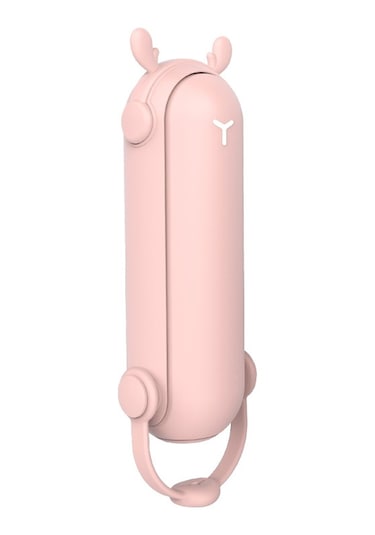 Ds208 Katlanır Çok Fonksiyonlu Usb El Feneri Fanı Taşınabilir Aromaterapi Sivrisinek Kovucu Mini El Fanı Pembe