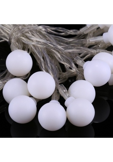 Fastbuy 4m Mavi Led Işık Dizisi, 3x Aa Pil, 3 Modlu, 40 Led, Dc 4.5v Diğer