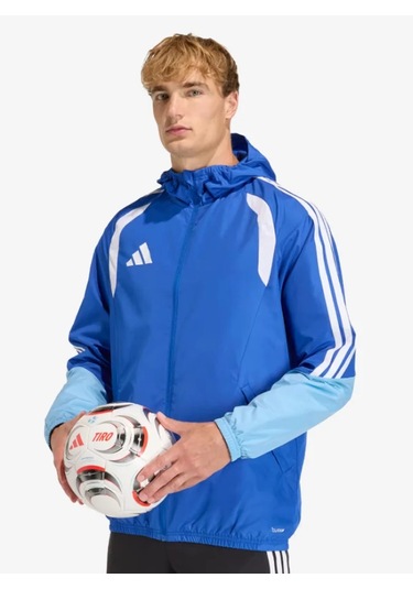 Adidas Kb0135 Tiro 26 Competition All Weather Jacket Erkek Yağmurluk Mavi