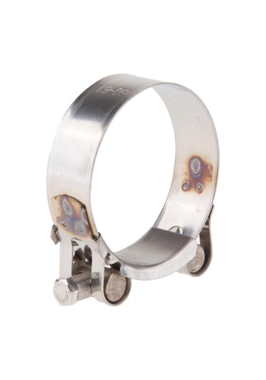 Suntek Evrensel Motosiklet Egzoz Borusu Kelepçe Klip - Paslanmaz