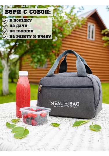 Neatnook Öğle Yemeği Çantası 450863261 Gri