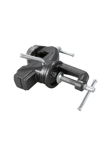 Steiner 60 Mm Dönerli Örslü Mini Masa Ve Tezgah Mengenesi Siyah