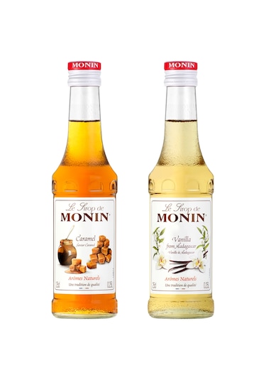 Monin Vanilya ve Karamel 250 ml 2'li Set