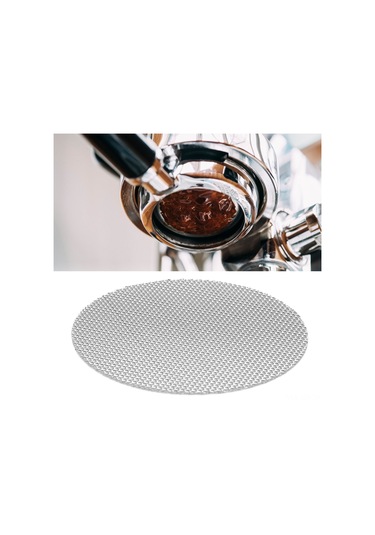 Geeroyoo Kahve Makinesi Portafilter Filtre Ağı - 50μm Filtre Doğruluğu, 1mm Kalınlık, 316 Paslanmaz Çelik - 51/53.5/58.5mm Uyumlu
