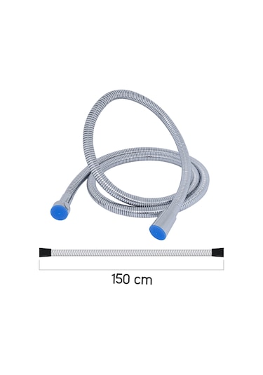 Aqua Bagno Smart Duş Hortumu Spirali Zinciri 150 CM