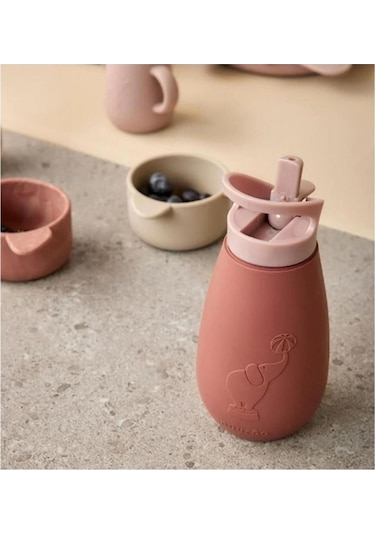 Nuuroo Pax Silikon Pipetli Suluk Caramel Cafe Kahverengi 350 Ml