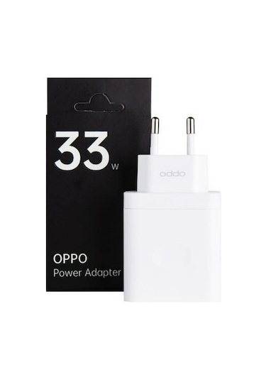 Oppo Power Adaptör Şarj Başlık 33W USB 3.0 - Beyaz