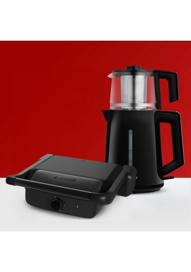 Arçelik Siyah Kahvaltı Seti Çok Renkli