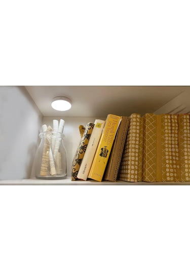 Sge Teknoloji 16 Led 2 Renk 5 Modlu Beyaz Ve Gün Işığı Hareket Sensörlü Type-c Girişli Led Lamba