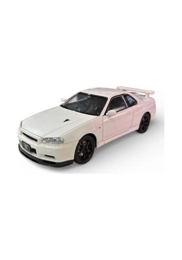 Hobbiez World 1/24 Nissan Gtr R34 - White