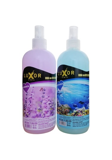 Luxor Kimya Ev Ve Oto Kokusu 2'li Set Lavanta+Okyanus 400 Ml