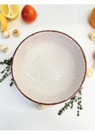 Milla Sweethome Seramik Servis Salata Kasesi 2'li Set 214704378 Beyaz