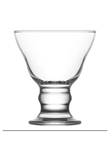 Lav Orion Cam Dekoratif Tatlı Dondurma Kabı