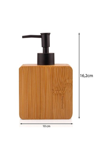 Bambum Linen Sıvı Sabunluk Kare B5300
