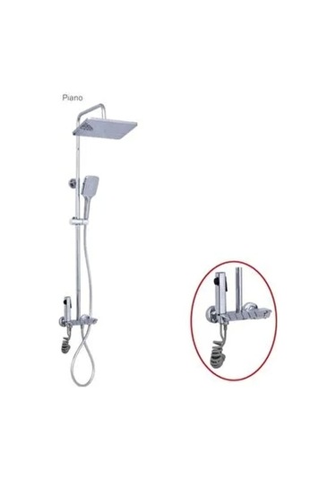 Deppot Piyano Tepe Duş Seti Çok Renkli