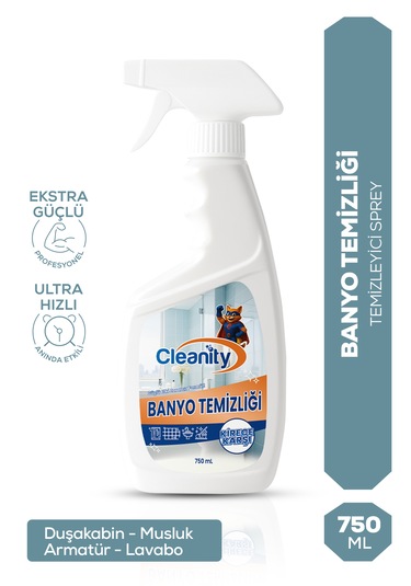 Banyo Temizliği 750 Ml Kireç, Sabun Ve Su Lekelerine Karşı Etkili Banyo Temizleyici