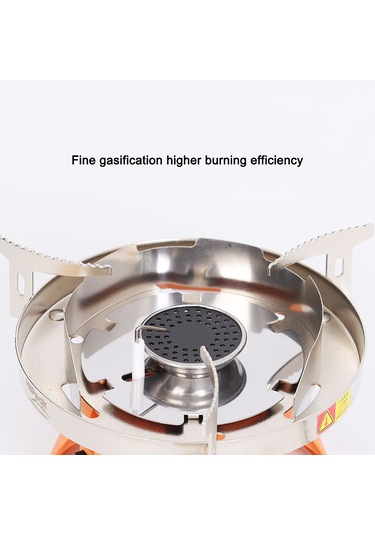 Kosona Outdoor Camping Gazlı Ocak, Rüzgar Engeli Ve 1800w Güçlü, Taşınabilir Çadır Çalışma Aleti, Inox Ve Alüminyum Malzeme Çok Renkli