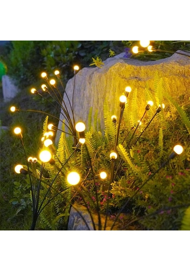 Bahçe Işıkları-yeni Yükseltilmiş Güneş Enerjili Ateşböceği Çok Renkli