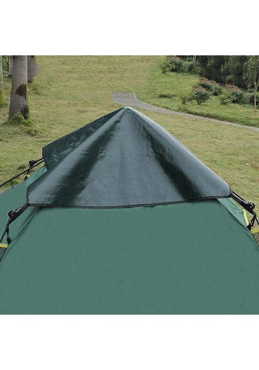 Homyl Çadır Üstü Kumaş Yağmur Koruması Yeşil-kırmızı Yeşil Kırmızı Yeşil - Kırmızı