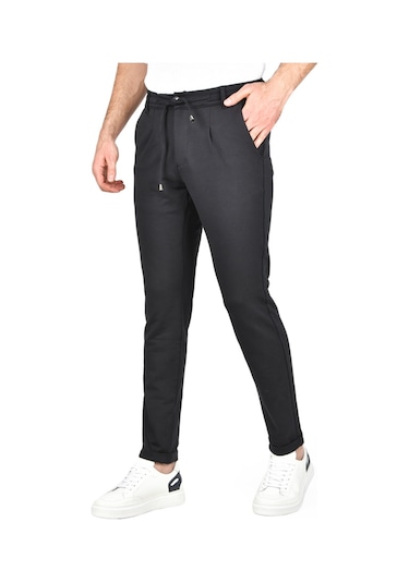 Deepsea Erkek Koyu Lacivert Beli Lastikli Slim Fit Likralı Duble Paça Penye Spor Pantolon 2502385 Koyu Lacivert Deepsea Erkek Koyu Lacivert Beli Lastikli Slim Fit Likralı Duble Paça Penye Spor Pantolon 2502385 Koyu Lacivert