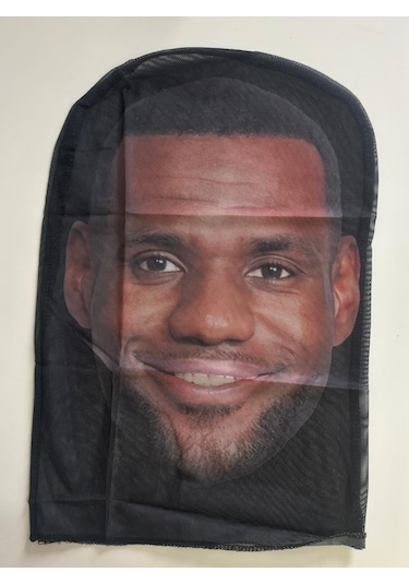 Lebron James 3 Boyutlu Nefes Alabilen Ünlü Maskesi