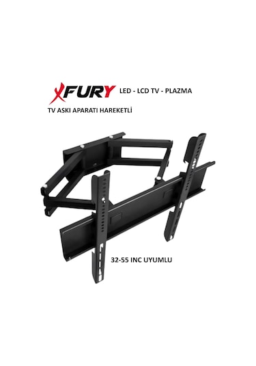 Fury Hareketli Lcd Led Televizyon Duvar Asma Aparatı 32-55"ınch Tv Askı Aparatı