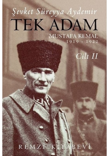 Tek Adam Cilt 2 - Büyük Boy - Şevket Süreyya Aydemir - Remzi Kitabevi