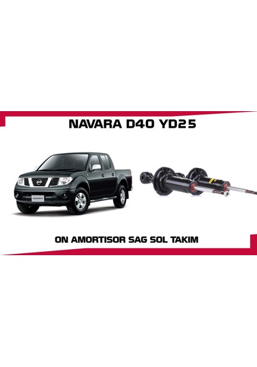 Navara On Amortısor Takım Sag Sol D40 Kasa Yd25