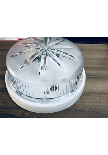 Tavan Glop Armatür E27 Duy Tavan Aplik 23Cm. Şeffaf