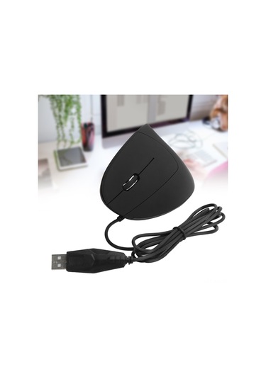 Ximistore9 Sol El Kullanıcılara Özel Dikey Ergonomik Optik Mouse - 3 Seviye Dpı, Usb Kablolu, Enerji Tasarruflu, Windows/linux Uyumlu