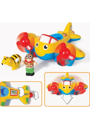 Wow Toys Johnny Jungle Plane - Safari Uçağı Johnny 01013