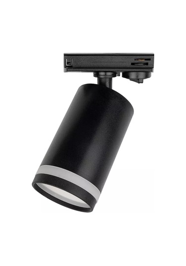 Jazzway Gu10 Ampul İçin Raylı Tavan Aydınlatması 230590733 Siyah